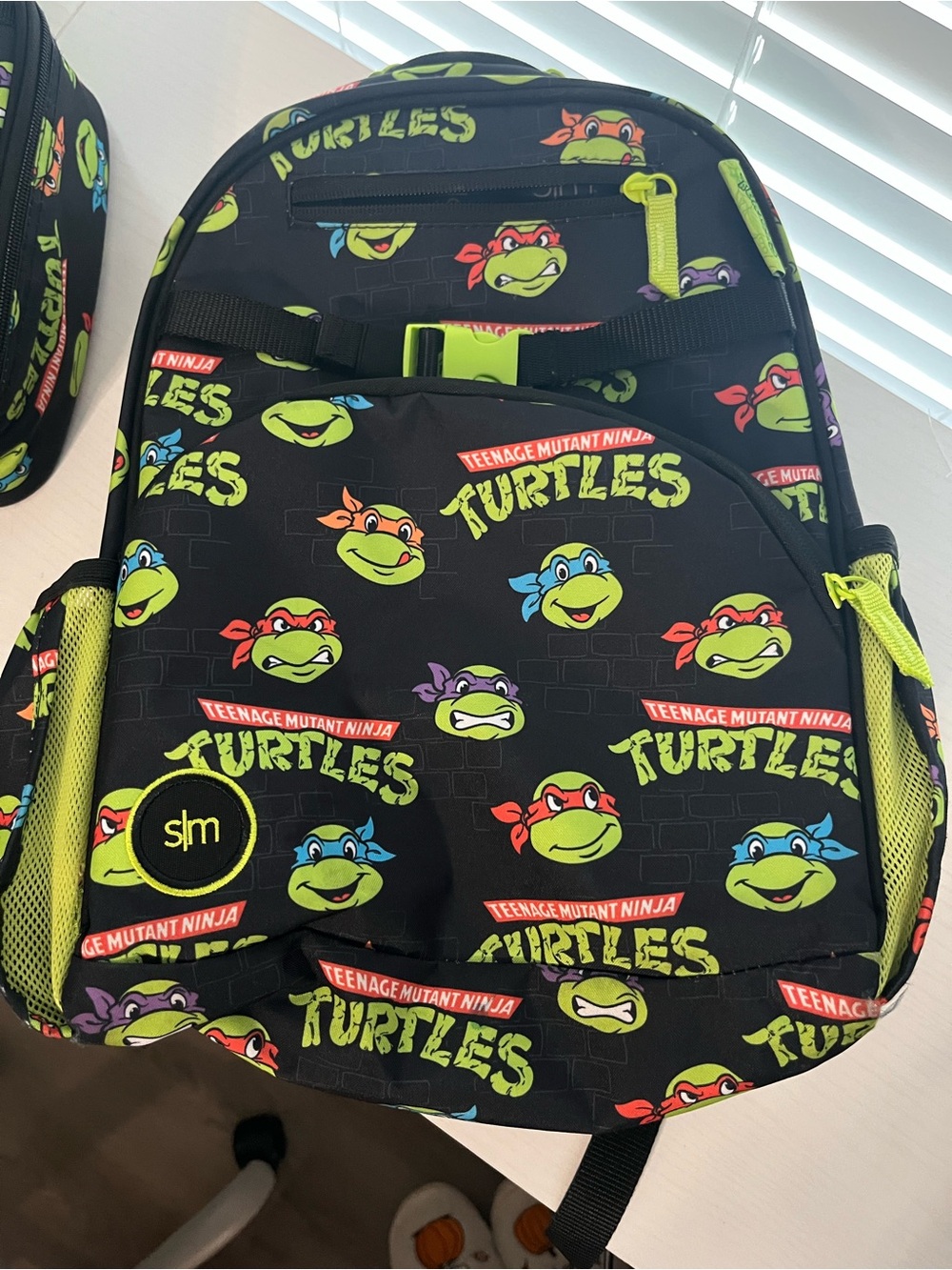 Simple Modern Ninja Turtle Backpack and Lunchbox